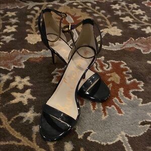 Sam Edelman Black Patent Leather Heels